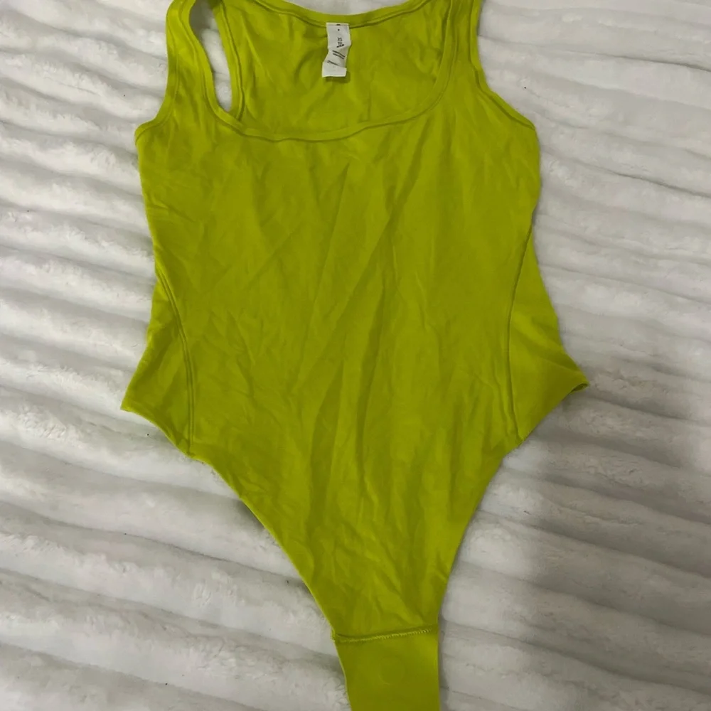 Lululemon Athletica Neon Yellow One-Piece Swimsuit